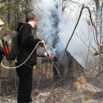 Техники для тушения лесных пожаров не хватает