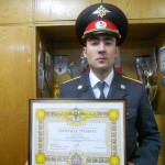 Сотрудник вневедомственной охраны из Серова получил Почетную грамоту министра