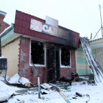 В Серове сгорели магазин и кафе 