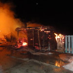 Пожар в Серове уничтожил дом предпринимателя Третьякова