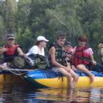 Серовские школьники совершили трехдневный сплав по реке Сосьве