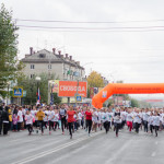 В этом году в массовом забеге приняли участи больше трех с половиной тысяч человек. Фото: Антон Муханов, газета "Глобус".