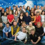 Коллектив томской телекомпании “ТВ-2″