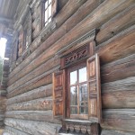 В музее деревянного зодчества