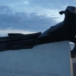 Памятник тюленю-спасителю.