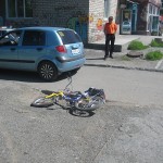 В День сотрудника ГИБДД на дорогах Серова пострадало двое детей - велосипедистов