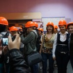 Серовские журналисты во время экскурсии на метзавод