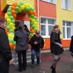 Серовский журналисты на открытии детского сада
