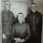 Фото фронтовых лет. Николай - крайний справа.