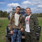 Евгений Семенов и Сергей Фомин - экипаж из Карпинска.