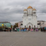 Традиционно, праздник прошел на Преображенской площади. Фото: Константин Бобылев, "Глобус".