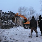 Что будет возведено на месте разрушенных домов, пока неизвестно. Фото: Константин Бобылев, "Глобус".
