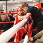 Первые бои на ринге серовской "Академии бокса". 