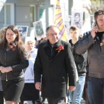 Представители администрации приняли участие в параде. Фото: Константин Бобылев, "Глобус".