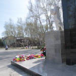 Вид на руины со стороны  памятника Воину-Победителю. Фото: Константин Бобылев, "Глобус"