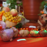 Выставка плодов и овощей состоялась в досуговом центре "Родина".