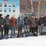 Первые призывники осенней кампании из Серова. Фото: Константин Бобылев, "Глобус".