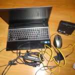 Украденный ноутбук. Фото: полиция Серова